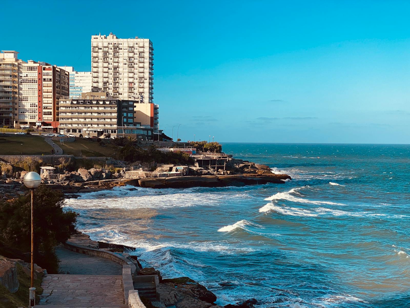 Photo by Manu.soluciones Coast of the Argentine City of Mar del Plata